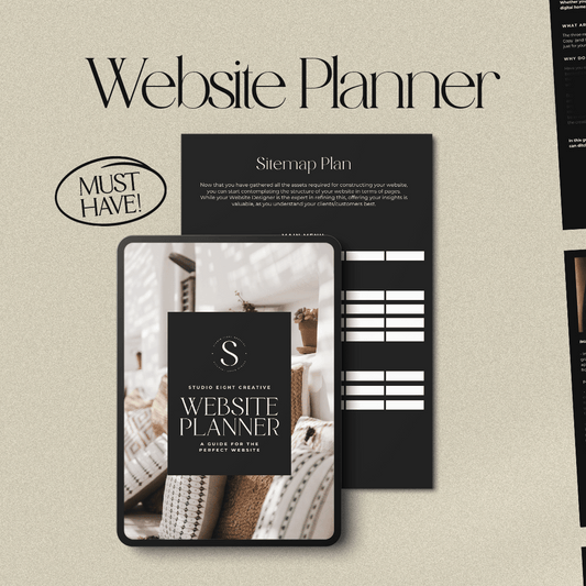 The Website Planner E - Book