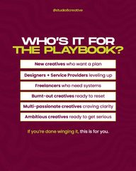 The Creative Island Playbook